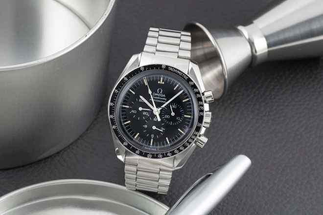  Omega Speedmaster Professional Moonwatch Chronograph Handaufzug Ref. 145.022-74 ST Box 