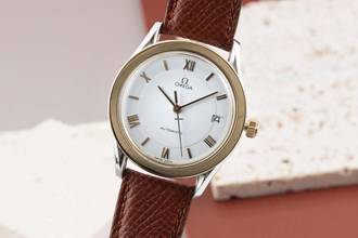 Thumbnail von Omega Speedmaster Classic Stahl/Gold Automatik Herrenuhr Ref. 166.0285 366.0885