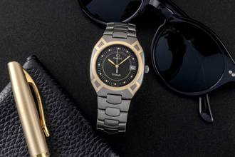 Thumbnail von Omega Seamaster Polaris Titane Titan Gold Ref. 5814.40.00 Box & Papiere 1999