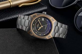 Thumbnail von Omega Seamaster Polaris Titane Titan Gold Ref. 5814.40.00 Box & Papiere 1999