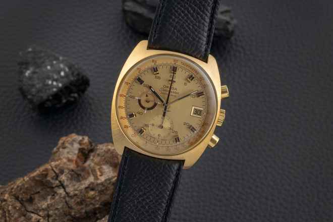  Omega Seamaster Chronograph vergoldet Automatik Herrenuhr Ref. 176.0007 Vintage 