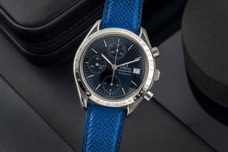 Thumbnail von Omega Speedmaster Date Chronograph Stahl Automatik Herrenuhr Ref. 3511.80.00