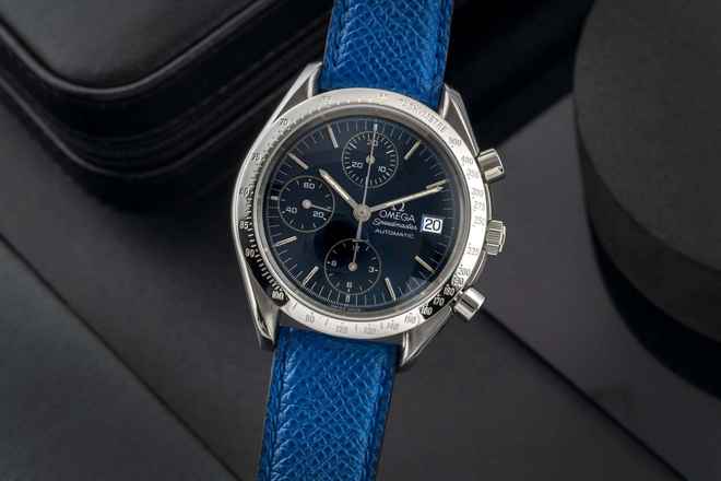  Omega Speedmaster Date Chronograph Stahl Automatik Herrenuhr Ref. 3511.80.00 