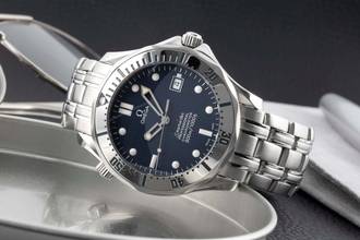 Thumbnail von Omega Seamaster Diver 300 M Profesyonel Dalış Saatı 300M Çelik Otomatik Erkek Saatı 2532.80.00