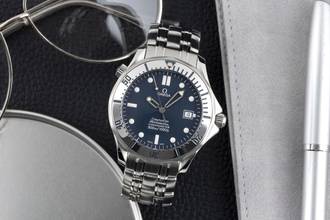 Thumbnail von Omega Seamaster Diver 300 M Profesyonel Dalış Saatı 300M Çelik Otomatik Erkek Saatı 2532.80.00