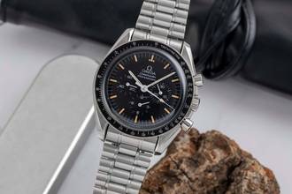 Thumbnail von Omega Speedmaster Professional Moonwatch Chronograph Stahl Handaufzug Ref. ST145022 B&P