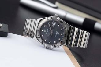 Thumbnail von Omega Constellation Ladies Stahl Automatik Damenuhr Ref. 1591.51.00