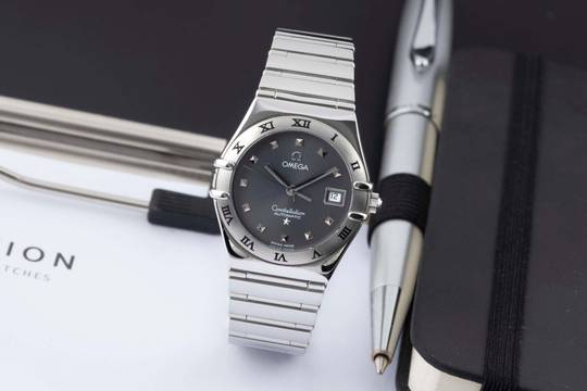  Omega Constellation Ladies Stahl Automatik Damenuhr Ref. 1591.51.00 