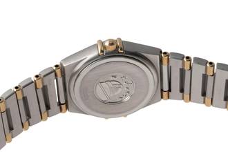 Thumbnail von Omega Constellation Ladies Honeycomb Dial Stahl / Gold Quarz Damenuhr Ref. 1262.30.00