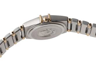 Thumbnail von Omega Constellation Ladies Honeycomb Dial Stahl / Gold Quarz Damenuhr Ref. 1262.30.00