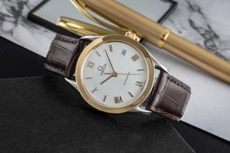 Thumbnail von Omega Speedmaster Stahl / Gold Automatik Herrenuhr Ref. 3301.20.00 B&P 1992