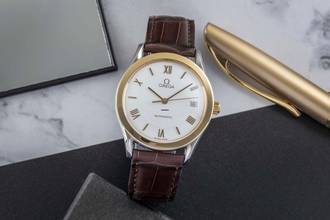 Thumbnail von Omega Speedmaster Stahl / Gold Automatik Herrenuhr Ref. 3301.20.00 B&P 1992