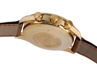 Thumbnail von Omega Speedmaster Golden Gate Chronograph 18K Gold Ref. 3131.20 Papiere 1991