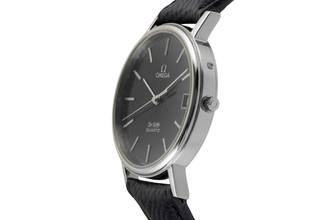 Thumbnail von Omega De Ville Stahl Quarz Damenuhr Ref. 192.0057 Vintage Klassiker