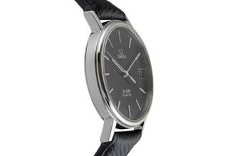 Thumbnail von Omega De Ville Stahl Quarz Damenuhr Ref. 192.0057 Vintage Klassiker