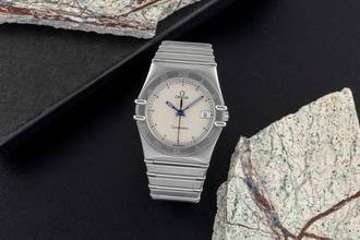 Thumbnail von Omega Constellation Stahl Quarz Herrenuhr Ref. 396.1070 396.1080 Klassiker