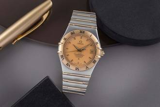 Thumbnail von Omega Constellation Stahl / Gold Automatik Herrenuhr Ref. 1302.10.00 368.1201