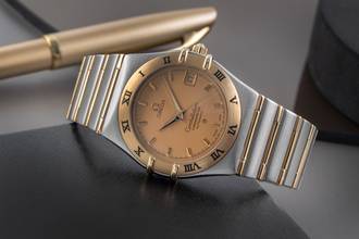Thumbnail von Omega Constellation Stahl / Gold Automatik Herrenuhr Ref. 1302.10.00 368.1201