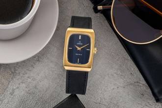 Thumbnail von Omega Genève Navy Holo Dial vergoldet Handaufzug Ref. 511.0469 Klassiker