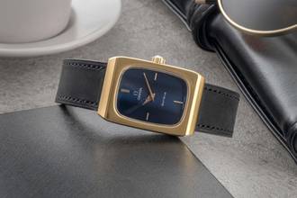 Thumbnail von Omega Genève Navy Holo Dial vergoldet Handaufzug Ref. 511.0469 Klassiker