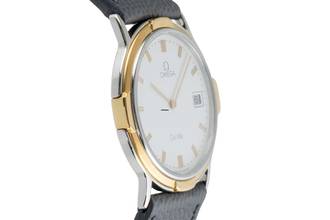 Thumbnail von Omega De Ville Symphonie Stahl / Gold Quarz unisex Ref. 196.0308 Vintage