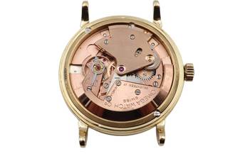 Thumbnail von Omega Bumper Vintage Omega Bumper Automatik 18k (0,750) Gold Ref. 2659 Vintage 1950