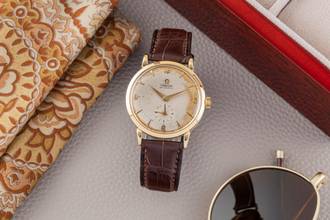 Thumbnail von Omega Bumper Vintage Omega Bumper Automatik 18k (0,750) Gold Ref. 2659 Vintage 1950