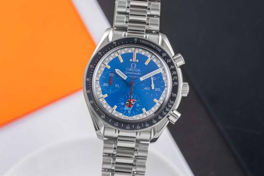 Omega Speedmaster Racing Cart Excellent Condition Chronograph Ref. 3810.80.00
