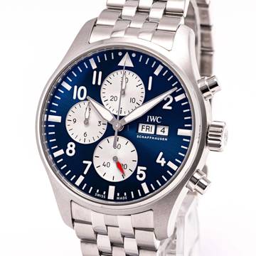 IWC Fliegeruhr Chronograph Pilot’s Watch Chrono Laureus 43 – 1 of 1000 – IW378010 – NEW & Unworn – 04/2026 Full Set