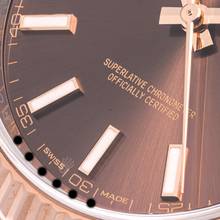 Thumbnail von Rolex Datejust 41 Chocolate Oyster Steel/Rosegold – 126331 – like NEW – 06/2017 Full Set Lc100