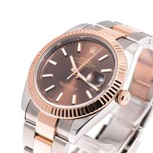Thumbnail von Rolex Datejust 41 Chocolate Oyster Steel/Rosegold – 126331 – like NEW – 06/2017 Full Set Lc100