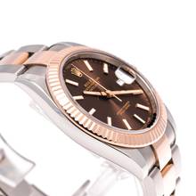 Thumbnail von Rolex Datejust 41 Chocolate Oyster Steel/Rosegold – 126331 – like NEW – 06/2017 Full Set Lc100