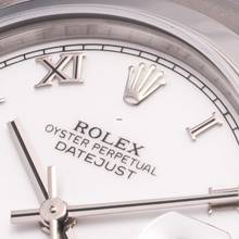 Thumbnail von Rolex Datejust 36 White Roman Dial – 16200 – like NEW