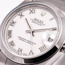 Thumbnail von Rolex Datejust 36 White Roman Dial – 16200 – like NEW