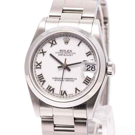  Rolex Datejust 36 White Roman Dial – 16200 – like NEW 