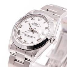 Thumbnail von Rolex Datejust 36 White Roman Dial – 16200 – like NEW
