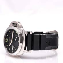 Thumbnail von Panerai Luminor 1950 3 Days GMT Power Reserve Automatic 42 – PAM 00537 – like NEW – 06/2021 Full Set