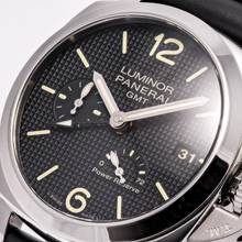 Thumbnail von Panerai Luminor 1950 3 Days GMT Power Reserve Automatic 42 – PAM 00537 – like NEW – 06/2021 Full Set