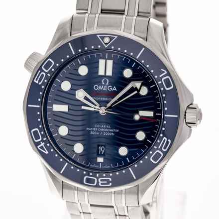  Omega Seamaster Diver 300 M Blue – 210.30.42.20.03.001 – NEW & Unworn – 04/2026 Full Set 