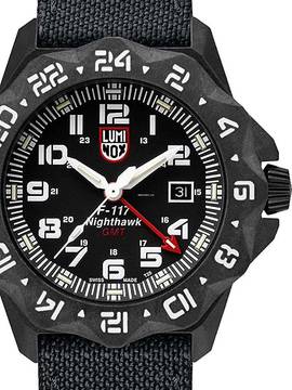 Luminox F-117 Nighthawk XA.6441 F-117 Nighthawk GMT Herrenuhr 44mm 20ATM