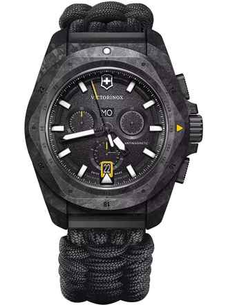  Victorinox Swiss Army 241989.1 Herrenuhr I.N.O.X Carbon Chronograph 43mm 20ATM 