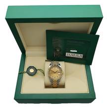 Thumbnail von Rolex Datejust 36 Ref.126233 Full Set Gold/Diamond dial