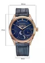 Thumbnail von Pequignet Royale Paris Gold Watch Red optional with blue dial