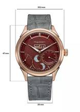 Thumbnail von Pequignet Royale Paris Gold Watch Red optional with blue dial