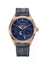 Thumbnail von Pequignet Royale Paris Gold Watch Red optional with blue dial