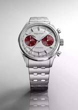 Thumbnail von Pequignet Royale Paris Chrono silver blue counter optional with red counter