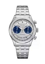 Thumbnail von Pequignet Royale Paris Chrono silver blue counter optional with red counter