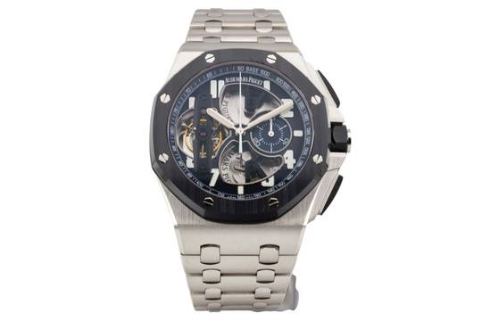 Audemars Piguet Royal Oak Offshore Tourbillon Chronograph Tourbillon Platinum - Extra Platinum 1/1 Strap - Limited Edition Of 50 - 26388PO.OO.D027CA.01 2017