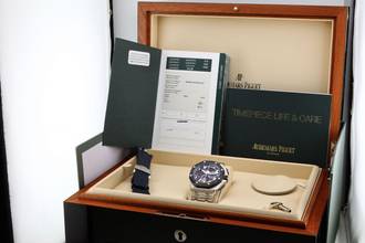 Thumbnail von Audemars Piguet Royal Oak Offshore Tourbillon Chronograph Tourbillon Platinum - Extra Platinum 1/1 Strap - Limited Edition Of 50 - 26388PO.OO.D027CA.01 2017