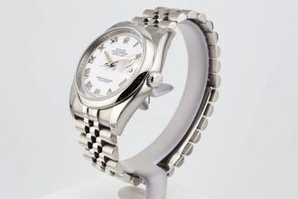 Thumbnail von Rolex Datejust 36 White Roman Dial - Jubilee - Stickers - 116200 2010